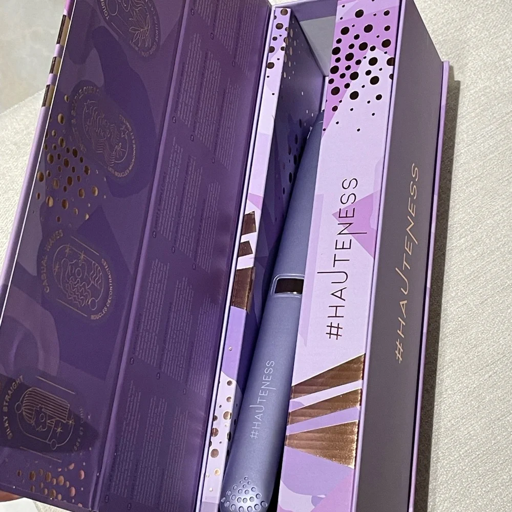 Hauteness 2inOne Purple Titanium Straightener and Curler - Picture 4 of 4